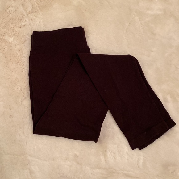 Active Plum Colored thicker Footless Tights or Lightweight Leggings S/M - Picture 4 of 9
